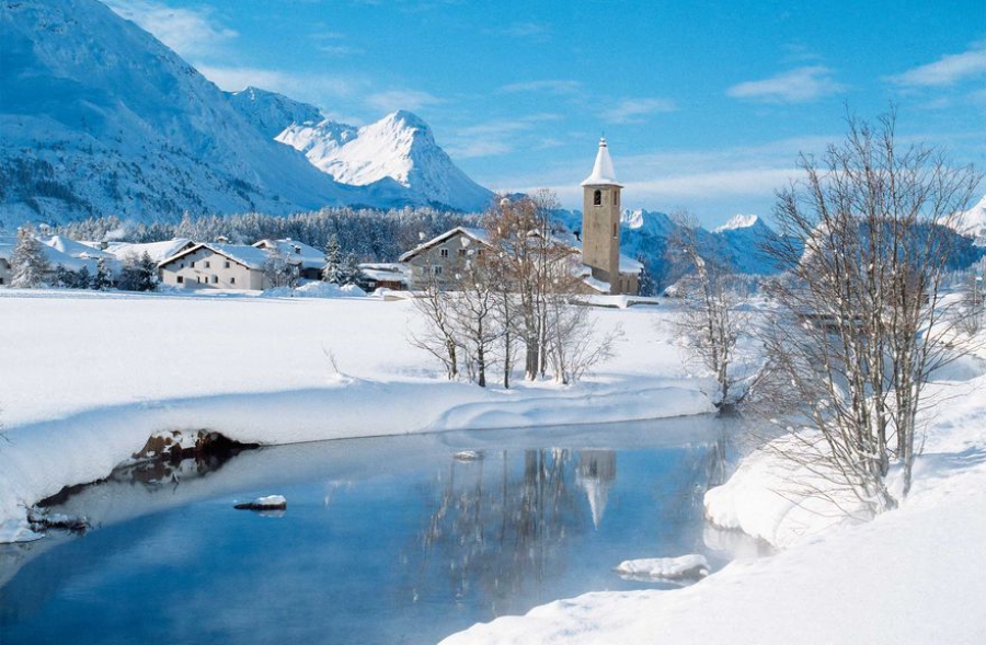 Wintersport Sils im Engadin